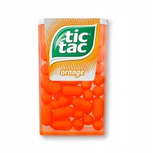 TIC TAC drażetki 18g Pomarańcz -zdjęcie numer 1