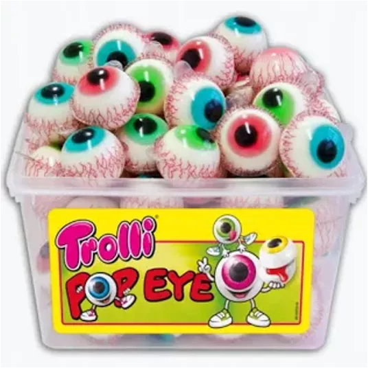 Trolli Żelki Pop Eye Oczy (60*18,8g) 1,128kg/6 IMP -zdjęcie numer 1