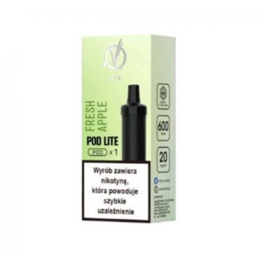 V BAR CUBO LITE KARTRIDŻ FRESH APPLE 2ml 20mg