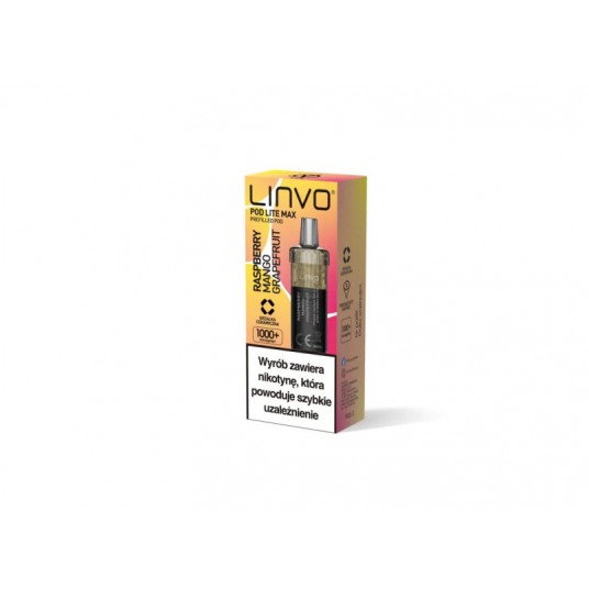 V BAR CUBO LITE KARTRIDŻ MAX Raspberry Mango Grapefruit 2ml 20mg
