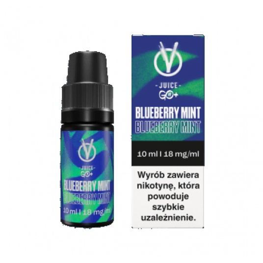 VBAR VJUICE GO+ - BLUEBERRY MINT 06 MG 10 ML
