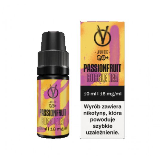VBAR VJUICE GO+ - PASSION FRUIT BUBBLE TEA 12 MG 10 ML