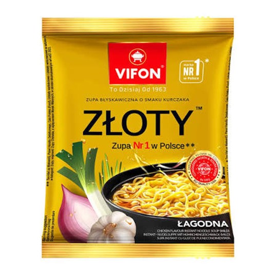 Vifon Zupa Kurczak Złoty 70g/24 -zdjęcie numer 1