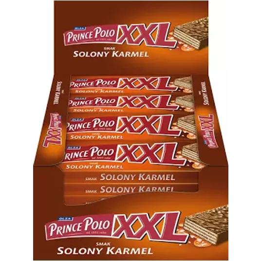 Wafel Prince Polo Solony Karmel XXL 45g/35 -zdjęcie numer 1