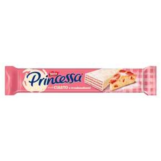 Wafel Princessa Ciasto Truskawkowe 40g/30 -zdjęcie numer 1