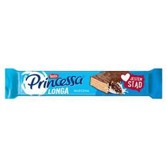 Wafel Princessa Longa Mleczna 40g/30 -zdjęcie numer 1