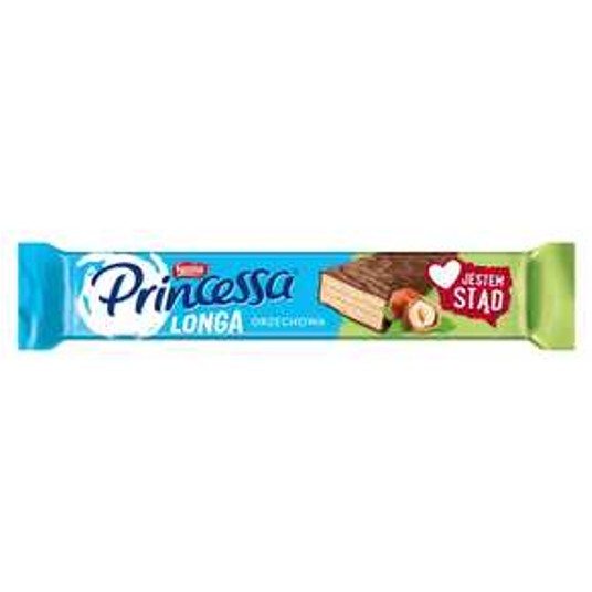 Wafel Princessa Longa Orzechowa 40g/30 -zdjęcie numer 1