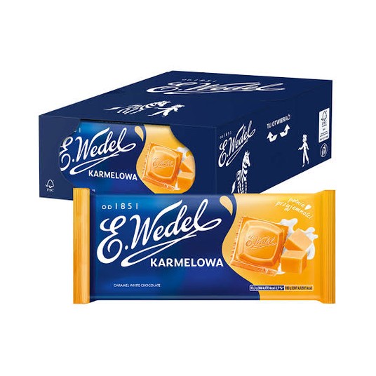 Wedel Czekolada Karmelowa 80g/22 -zdjęcie numer 1