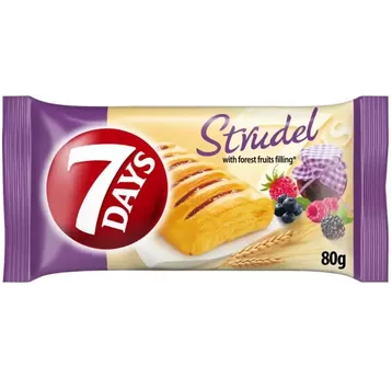 7 Days Rogal Owoce Leśne 80g/20