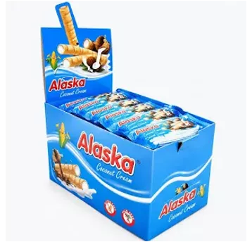 Alaska Rurki Kukurydziane Kokosowe 18g/48/384