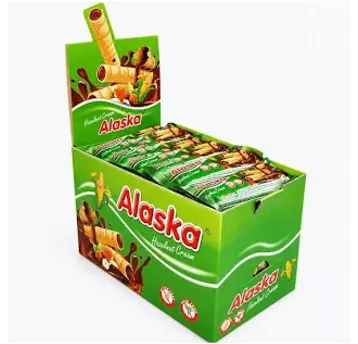 Alaska Rurki Kukurydziane Orzechowe 18g/48/384