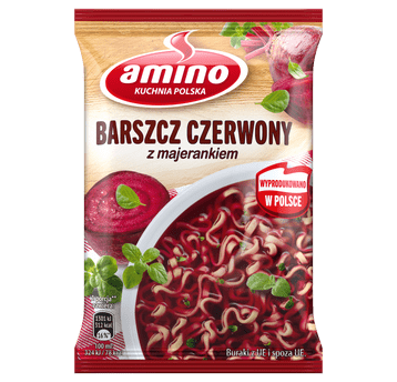 Amino Zupa Barszcz Czerwony 66g/22