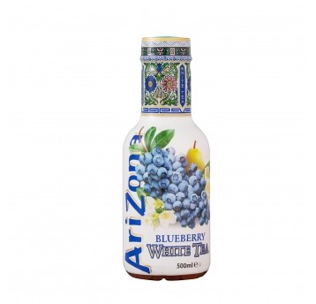 ARIZONA Blueberry White Tea 0,45l Butelka 6 szt. (kaucja)