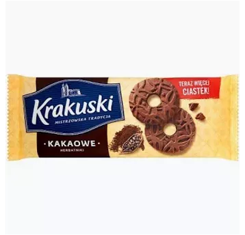 Bahlsen Ciastka Krakuski Kakaowe 163g/24