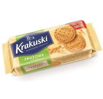 Bahlsen Ciastka Krakuski Zbożowe 201g/24
