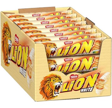 Baton Lion Biały White 42g/40