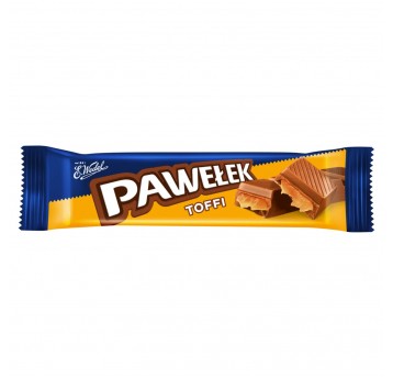 Baton Wedel Pawełek Toffi 45g 24 szt.