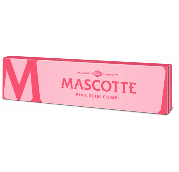 Bibułka Mascotte Slim Size Pink Combi Pack a'26