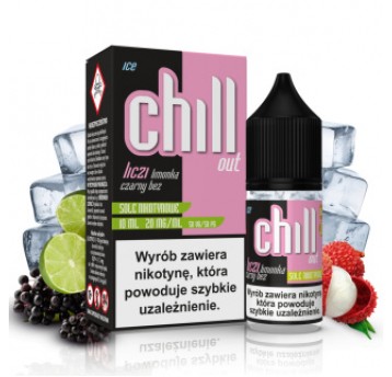 CHILL OUT SALT LICZI LIMONKA CZARNY BEZ ICE 20MG 10ML