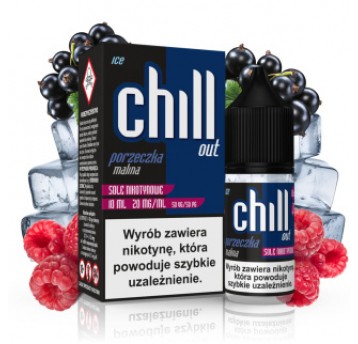 CHILL OUT SALT PORZECZKA MALINA ICE 20MG 10ML