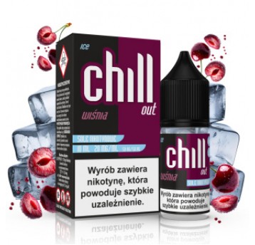 CHILL OUT SALT WIŚNIA ICE 20MG 10ML