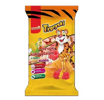 CHR.KUK. TYGRYSKI MIÓD MALINA 70G K20
