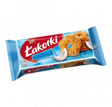 Ciastka Łakotki 168g Kokosowe