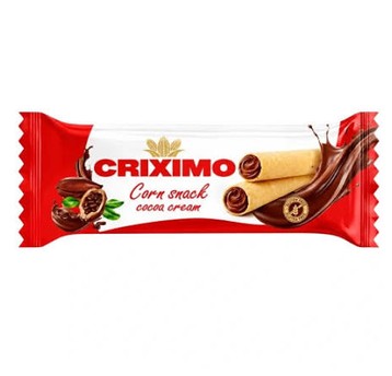 CRIXIMO CORN SNACK PUFFY CREAM O SMAKU CZEKOLADOWYM 18G K24