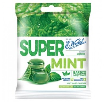 Cukierki Wedel Landrynki Miętowe 90g 14 szt.