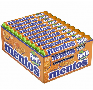 Dropsy Mentos Fanta 37,5g 40 szt.