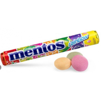 Dropsy Mentos Rainbow 37.5g 40 szt.