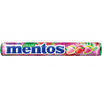 Dropsy Mentos Strawberry Mix 37.5g 40 szt.