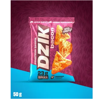 DZIK CHIPSY BEKONOWE 50g OPAK 6
