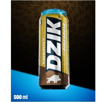 DZIK ENERGY PINEAPPLE 500ML