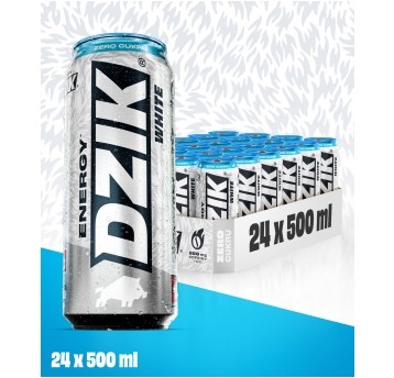 DZIK® ENERGY WHITE 500ML SK