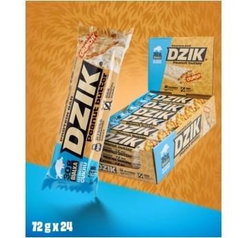 DZIK® PROTEIN BAR WHITE PEANUT BUTTER 72g