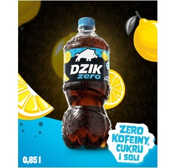 DZIK® ZERO COLA&LEMON 0,85L SK