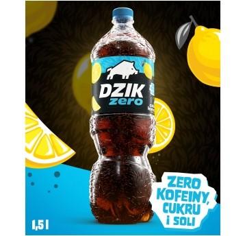 DZIK® ZERO COLA&LEMON 1,5L SK