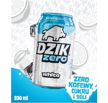 DZIK® ZERO WHITE 330ML SK