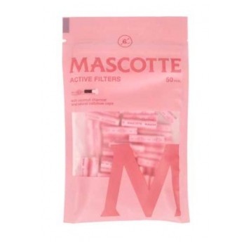 FILTRY ACTIVE PINK MASCOTTE 6MM 50 SZT.