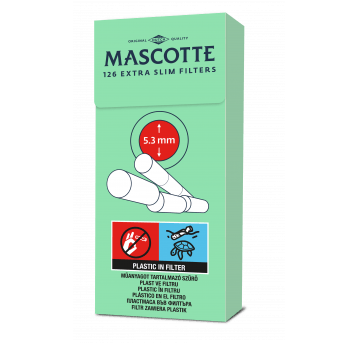 Filtry X-Long Masotte 5,3 mm 150 szt.