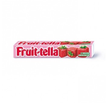 FRUITELLA 41g truskawka VEGAN 40 szt.