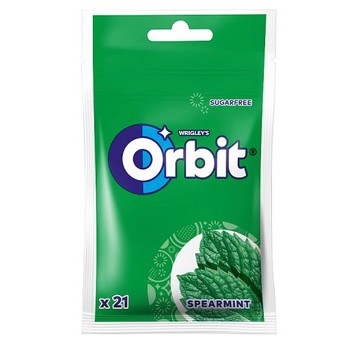 Guma TORBA Orbit Spearmint 29g/22 IMP