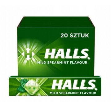 Halls Mild Spearmint 33,5g 20 szt.