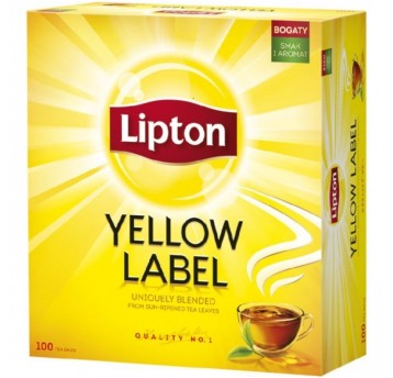 Herbata Lipton 100x2g Yellow Label