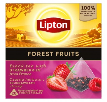 Herbata Lipton 20 szt. Forest Fruits Black Tea