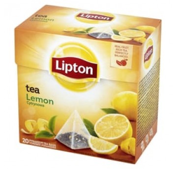 Herbata Lipton 20 szt. Lemon Black Tea