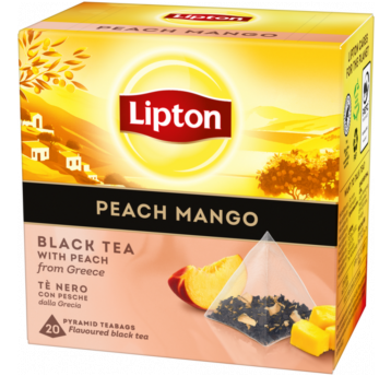 Herbata Lipton 20 szt. Peach Mango Black Tea