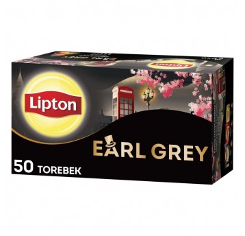 Herbata Lipton 50 szt. Earl Grey 16 szt.