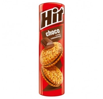 Hit Ciastka 220g Czekolada 24 szt.